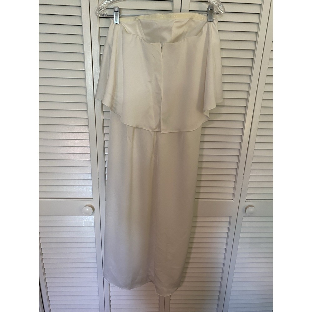 BHLDN Kelli Tulip Midi Dress Ivory US 4 Bridal Shower Rehearsal Dinner Reception - Picture 5 of 11